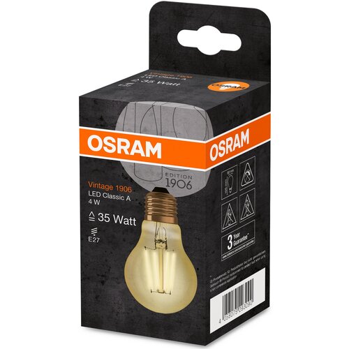 Żarówka LED OSRAM 1906LEDCLA35 4W E27