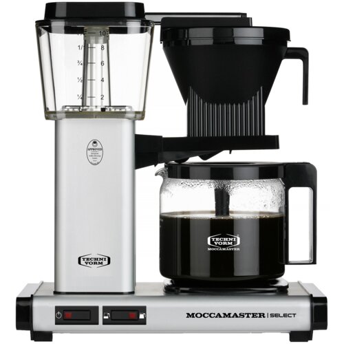 Ekspres MOCCAMASTER Select KBG 741 Srebrny Mat