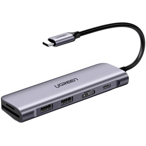 Hub UGREEN 70411 USB Typu C, Pasywny