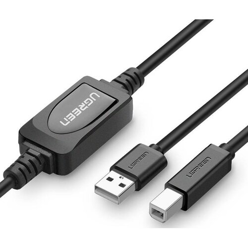 Kabel USB - USB Typ B UGREEN 10 m
