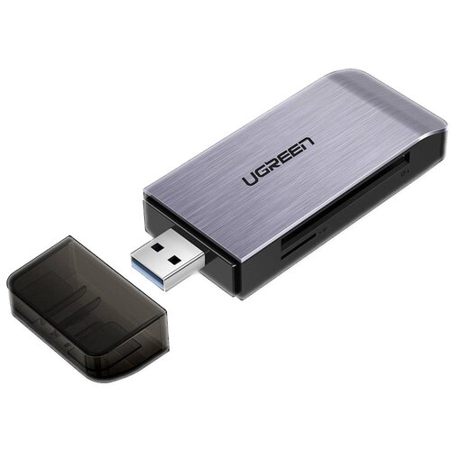 Czytnik kart SD/MicroSD UGREEN CM180 Srebrny