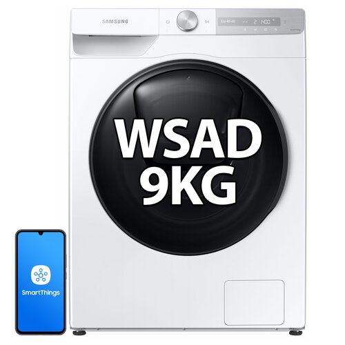 Pralka SAMSUNG WW90T754ABH AI Control QuickDrive EcoBubble AddWash A 9kg 1400 obr