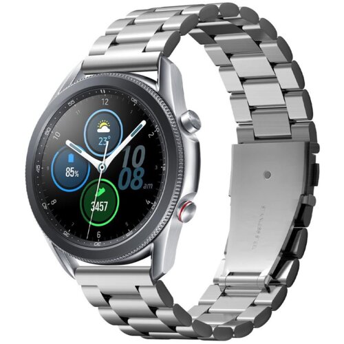 Pasek SPIGEN Modern Fit Band do Samsung Galaxy Watch 3 (45/46mm) Srebrny