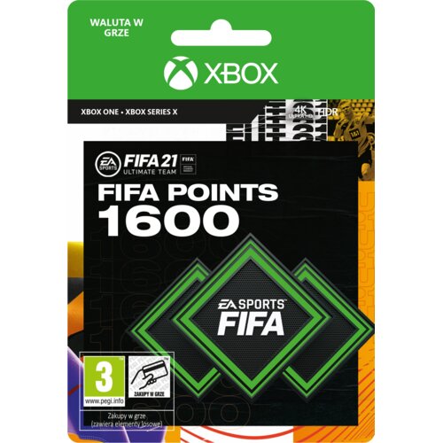 Kod aktywacyjny FIFA 21 Ultimate Team - 1600 punktów