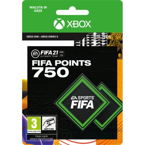 Kod aktywacyjny FIFA 21 Ultimate Team - 750 punktów