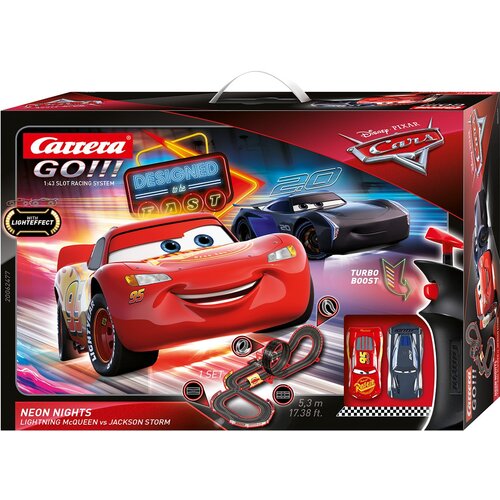 Tor CARRERA Go Disney Pixar Cars Neon Nights 62477