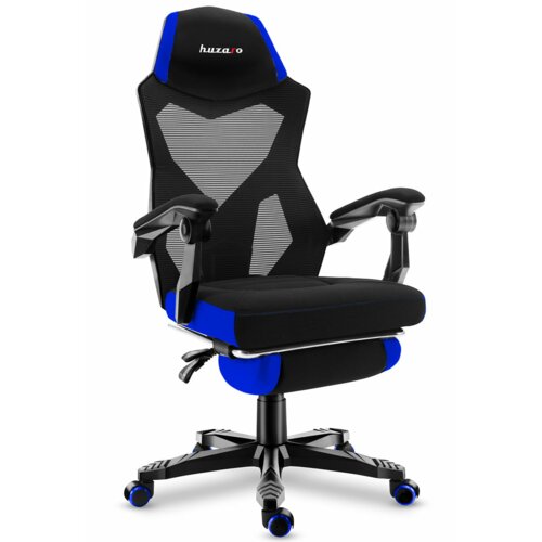 Fotel HUZARO Combat 3.0 Czarno-niebieski