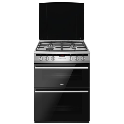Kuchnia AMICA 617DGE2.33HZPTADPAN(XX) Timer Double Cavity - dwa piekarniki Termoobieg