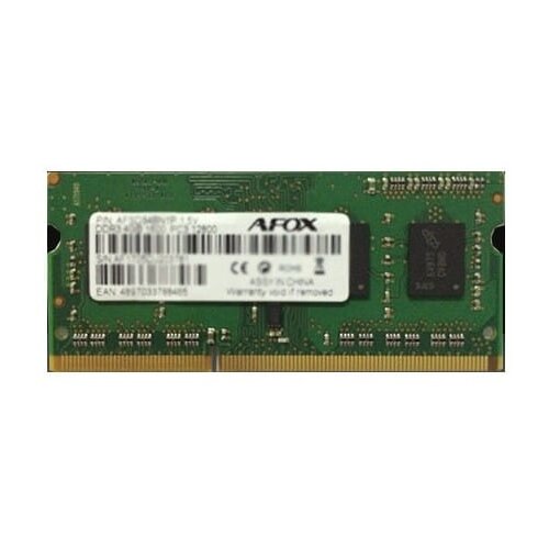 Pamięć RAM AFOX AFSD38BK1L 8GB 1600Mhz