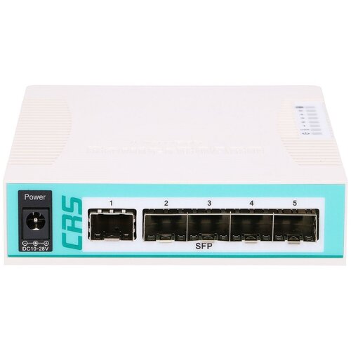 Switch MIKROTIK CRS106-1C-5S Gigabit Ethernet, 6 portów, Funkcja PoE, Zarządzalny