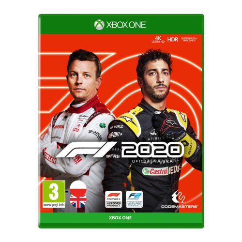 F1 2020 - Edycja Standardowa Gra XBOX ONE (Kompatybilna z Xbox Series X)