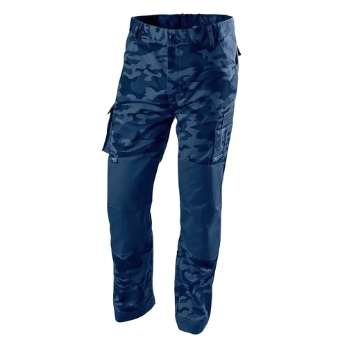 Spodnie robocze NEO Camo Navy 81-223-XS (rozmiar XS/46)