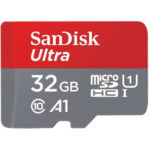 Karta pamięci SANDISK Ultra MicroSDHC 32GB + Adapter SD
