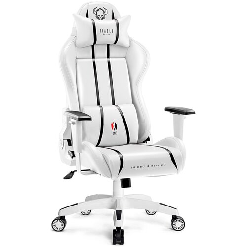Fotel DIABLO X-ONE 2.0 Kids Size Biało-czarny