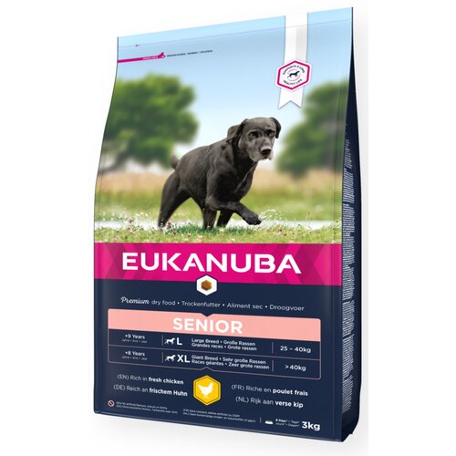 Karma dla psa EUKANUBA Senior Large Breeds Kurczak 3 kg