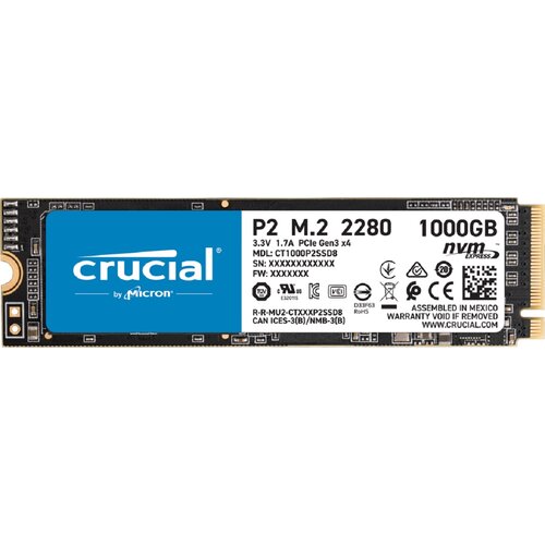 Dysk CRUCIAL P2 1TB SSD