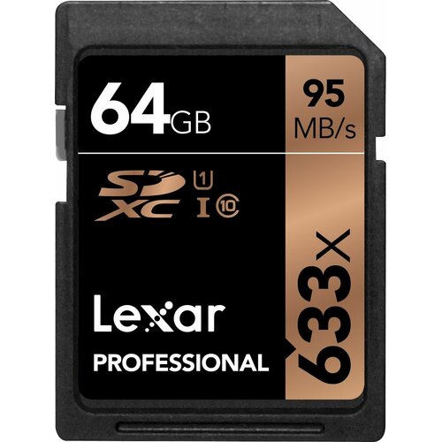 Karta pamięci LEXAR Professional 633x SDXC 64GB