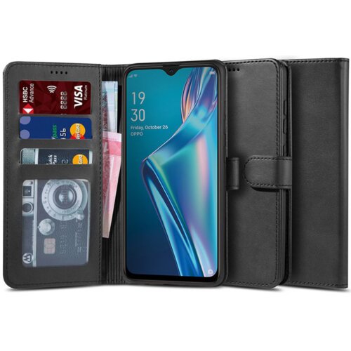 Etui TECH-PROTECT AirWallet 2 do Oppo A12 Czarny