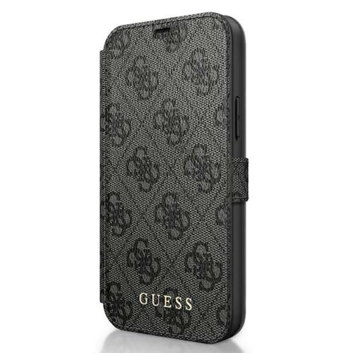 Etui GUESS 4G Charms Collection do Apple iPhone 12 mini Szary
