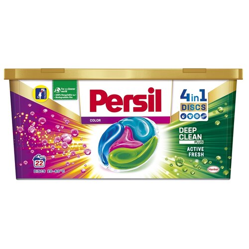 Kapsułki do prania PERSIL Color Discs 4 w 1 - 22 szt.