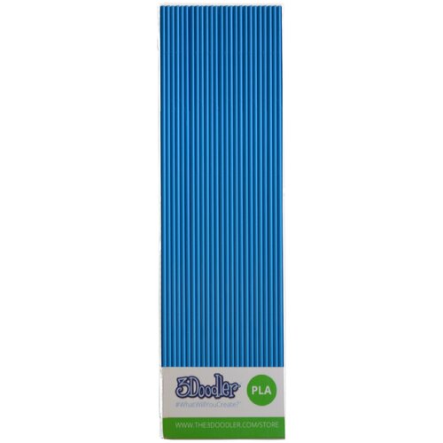 Filament 3DOODLER Create i Pro PLA, Średnica 3 mm, 0.06 kg (25 szt.) Niebieski