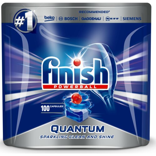 Kapsułki do zmywarek FINISH Powerball Quantum 100 szt.