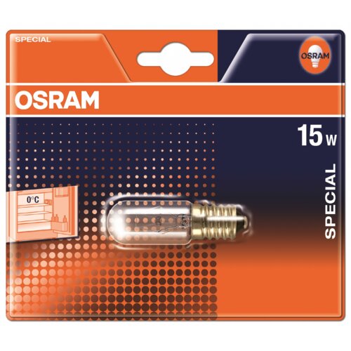 Żarówka żarowa OSRAM Special T Fridge CL 15W E14