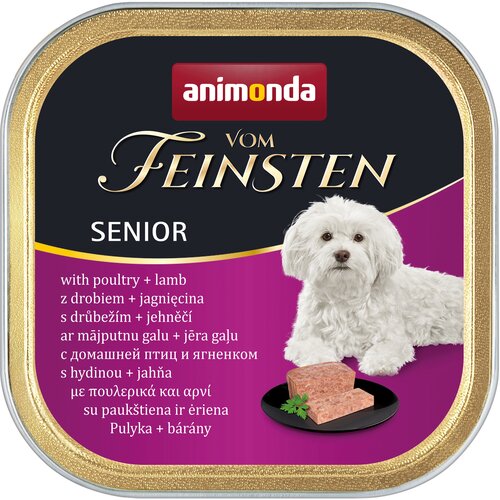 Karma dla psa ANIMONDA Vom Feinsten Senior Drób z jagnięciną 150 g