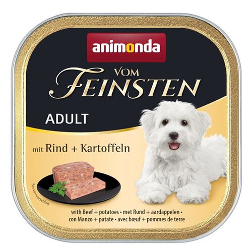 Karma dla psa ANIMONDA Vom Feinsten Adult Wołowina i Ziemniaki 150 g