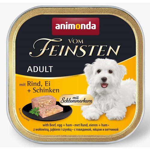 Karma dla psa ANIMONDA Vom Feinsten Wołowina z jajkiem i szynką 150 g