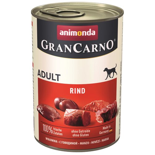 Karma dla psa ANIMONDA GranCarno Wołowina 400 g