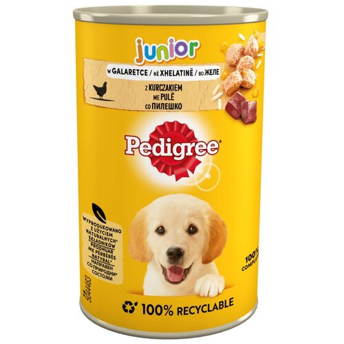 Karma dla psa PEDIGREE Junior Kurczak w galaretce 400 g