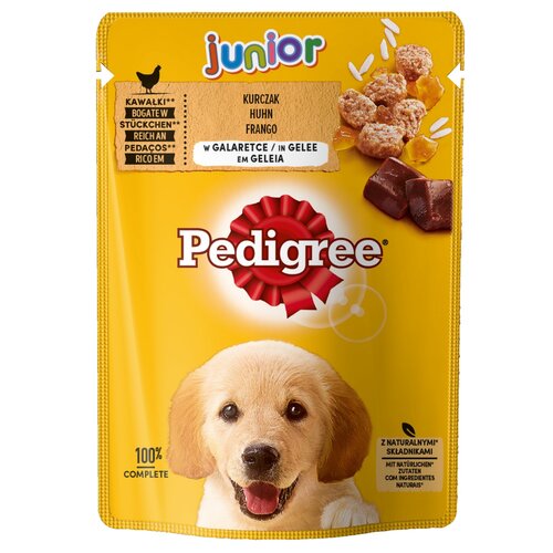 Karma dla psa PEDIGREE Junior Kurczak w galaretce 100 g