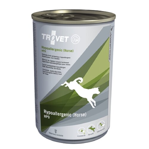 Karma dla psa TROVET Hypoallergenic Horse HPD Konina 400 g