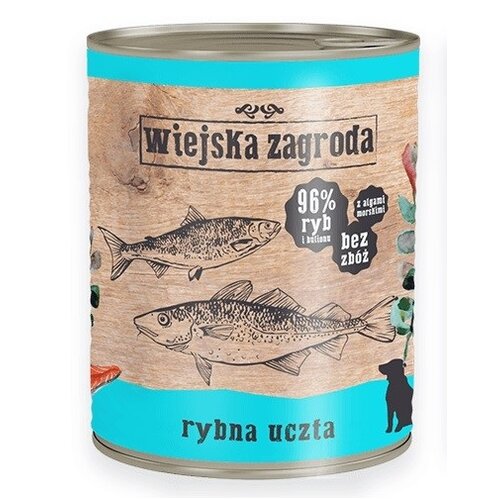 Karma dla psa WIEJSKA ZAGRODA Rybna uczta 800g