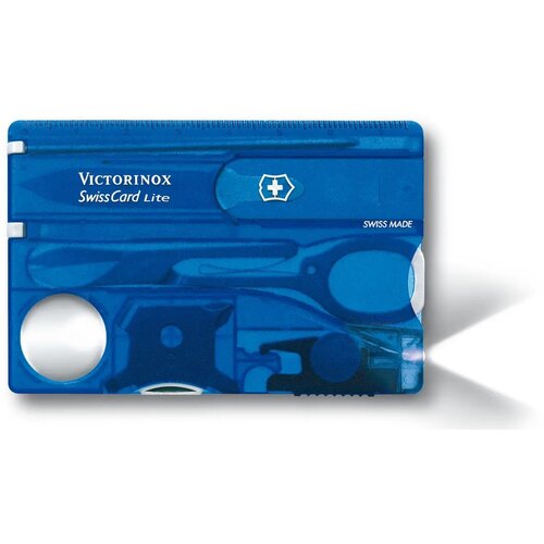 Niezbędnik VICTORINOX Swiss Card Lite 0.7322.T2 Niebieski
