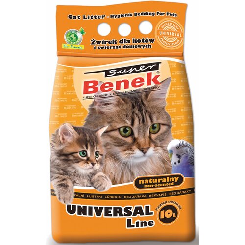 Żwirek dla kota SUPER BENEK Uniwersalny 10 L