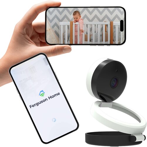 Kamera FERGUSON Smart Eye 101 Wewnętrzna, Wi-Fi / LAN, Kamera obrotowa