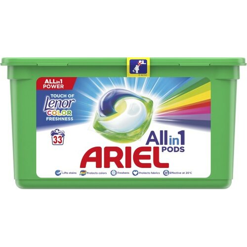 Kapsułki do prania ARIEL Allin1 Pods Touch of Lenor Fresh Color 33 szt.