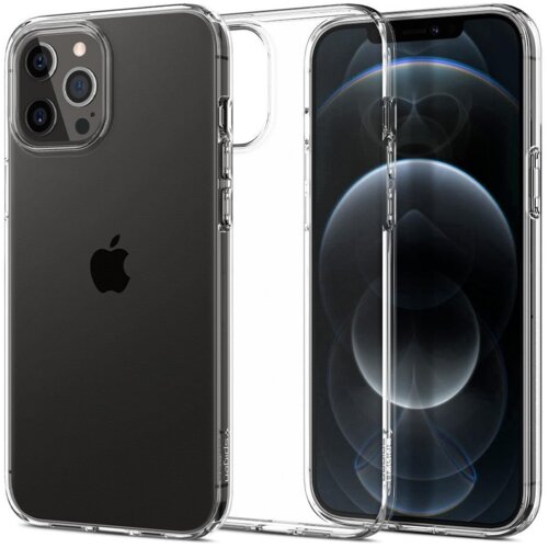 Etui SPIGEN Liquid Crystal do Apple iPhone 12/12 Pro Przezroczysty