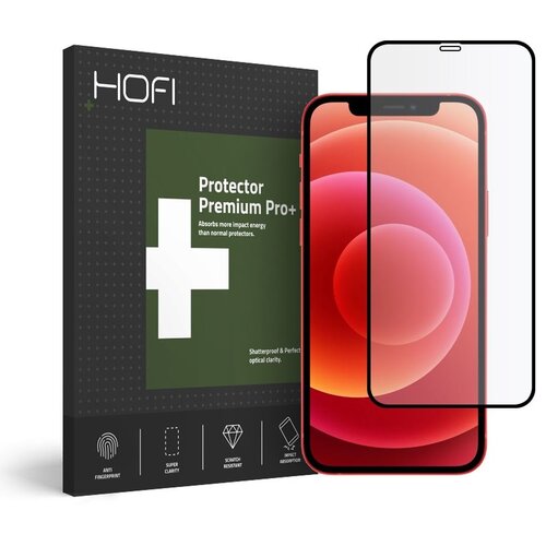 Szkło hartowane HOFI Full Pro+ do Apple iPhone 12 mini Czarny