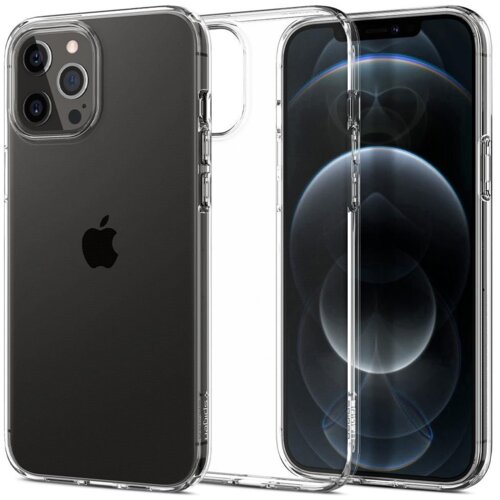 Etui SPIGEN Liquid Crystal do Apple iPhone 12 Pro Max Przezroczysty