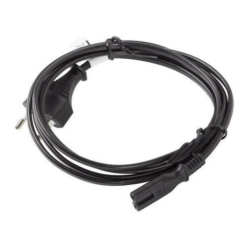 Kabel zasilający EU 2 pin (CEE 7/16) - IEC 320 C7 LANBERG 3 m