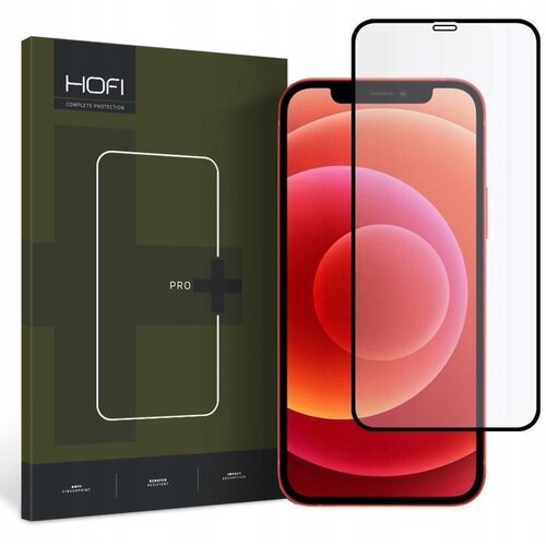 Szkło hartowane HOFI Full Pro+ do Apple iPhone 12/12 Pro Czarny