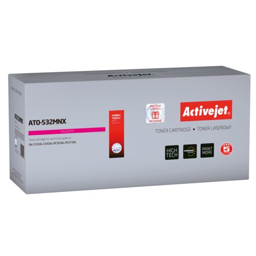 Toner ACTIVEJET ATO-532MNX Purpurowy