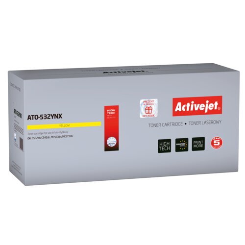 Toner ACTIVEJET ATO-532YNX Żółty