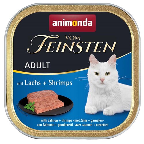 Karma dla kota ANIMONDA Vom Feinsten Łosoś z krewetkami 100 g