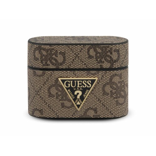 Etui na słuchawki GUESS 4G Collection Brązowy