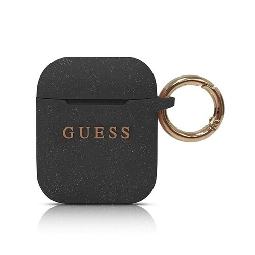 Etui na słuchawki GUESS Silicone Czarny