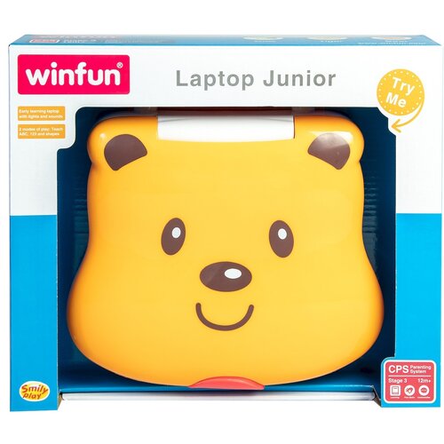Zabawka laptop edukacyjny SMILY PLAY Winfun Mój Pierwszy Laptop Misiek